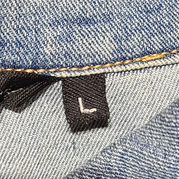 Vintage Kaity floral denim jacket size L - Picture 7 of 11